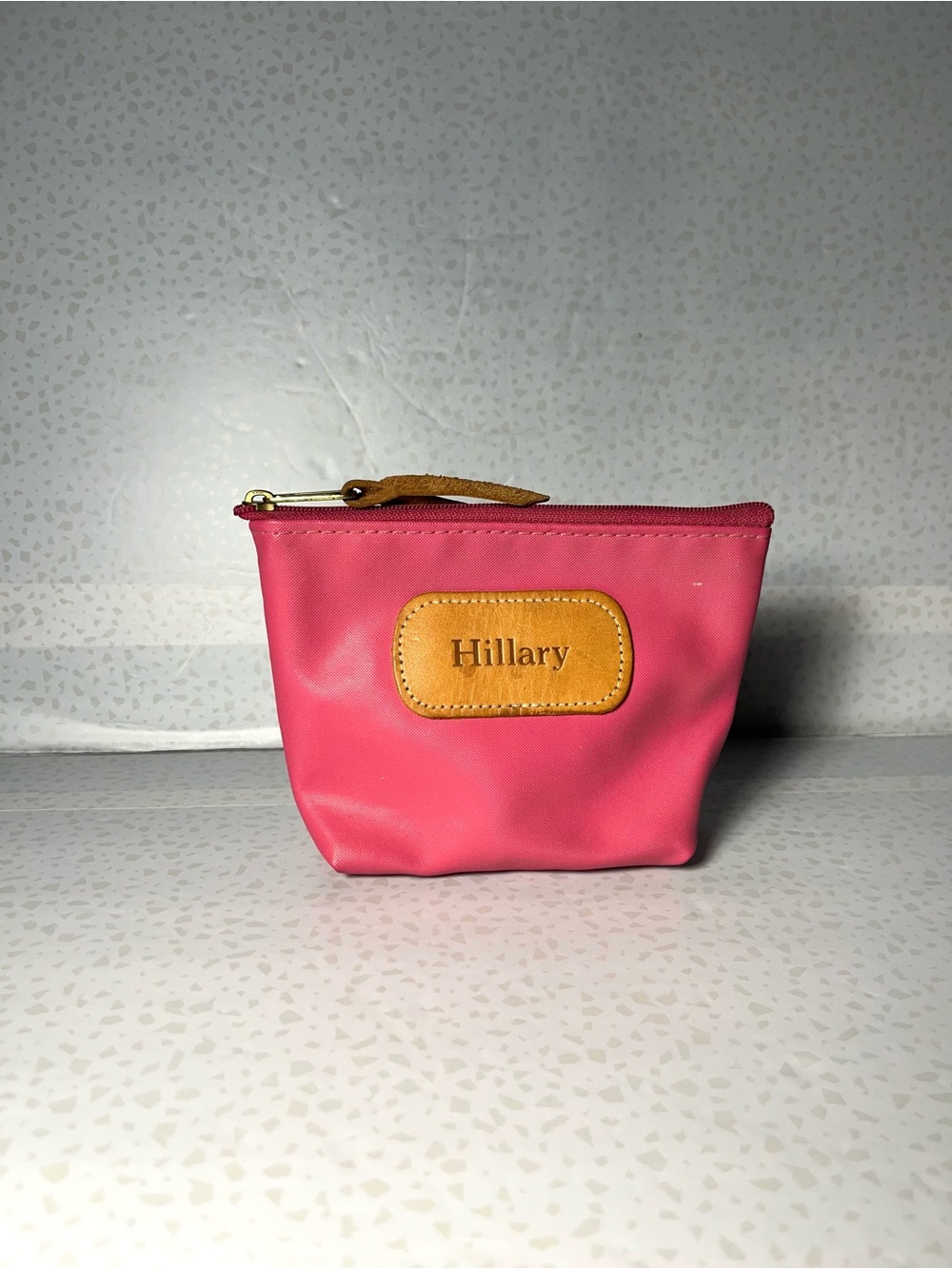 Jon Hart Pink Chico Travel Toiletries Cosmetic Bag